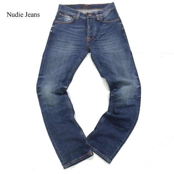 [ new goods unused ] Nudie Jeans Nudie Jeans [GRIM TIM] USED processing * slim Denim pants jeans Sz.29 men's I4B00083_1#R