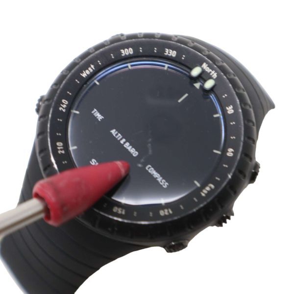 SUUNTO CORE スント コア デジタル 腕時計 Sz.F　メンズ 黒 未動作　I4G00078_3#U_画像8