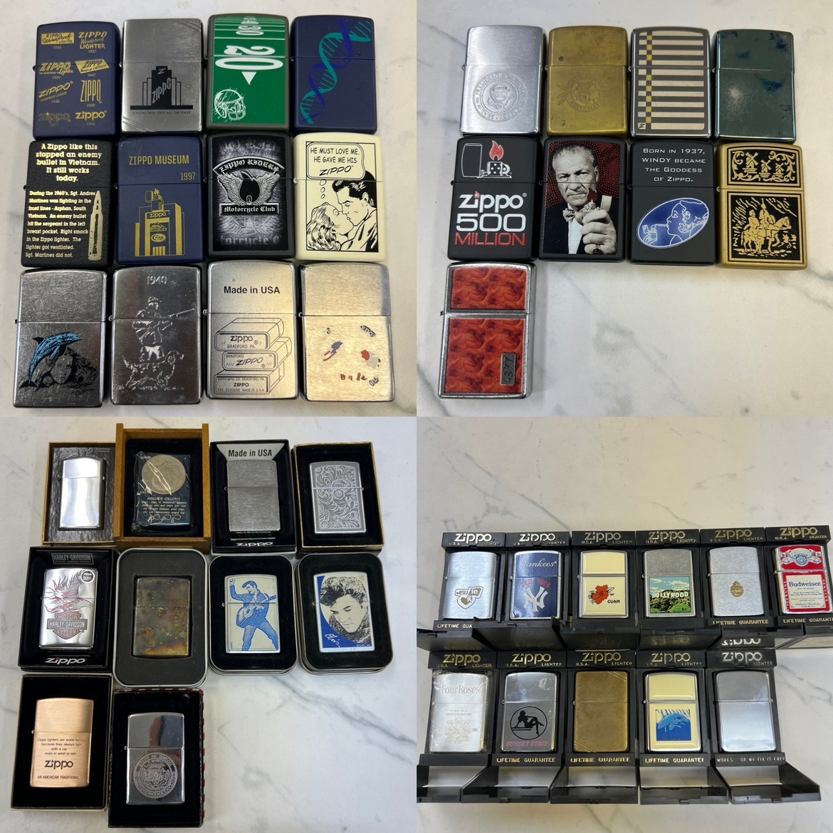 1スタ【Zippo大量まとめ】全て Zippo ジッポ まとめ ヴィンテージ ライター 喫煙具 151点 まとめ売り 未使用品含む 希少 プレミア品 筆記体_画像3