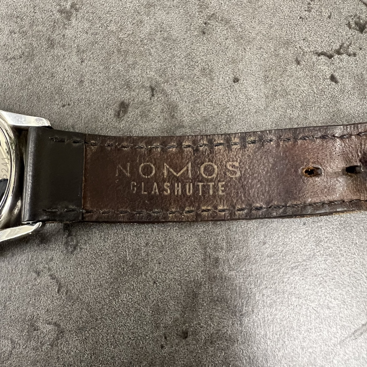 【不動品】NOMOS ノモス GLASHUTTE 17 STEINE 腕時計 アクセサリー 手巻きの画像5