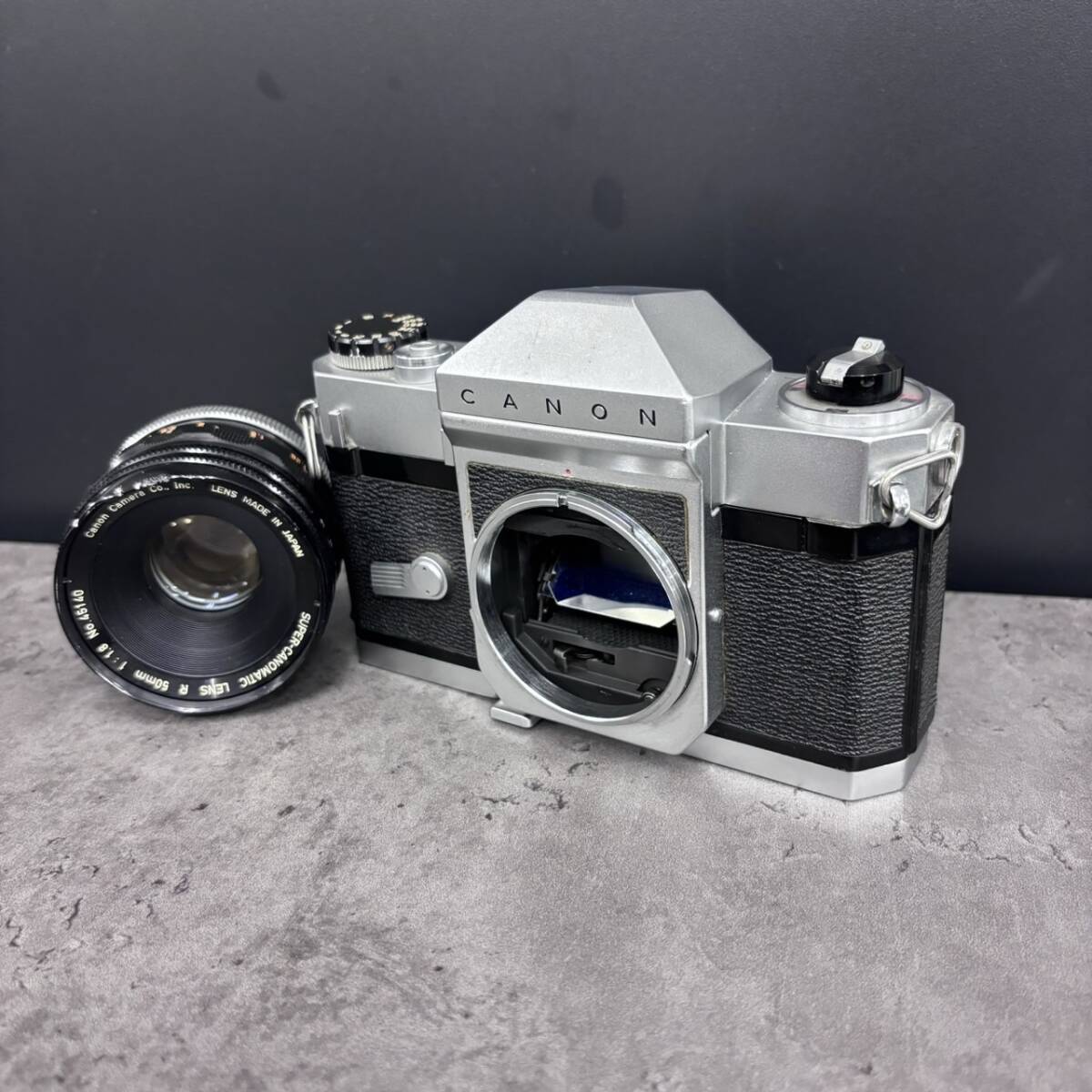 1000円スタート【中古】Canon flex RP キャノン フィルムカメラ ヴィンテージ 1.8 50mm_画像1