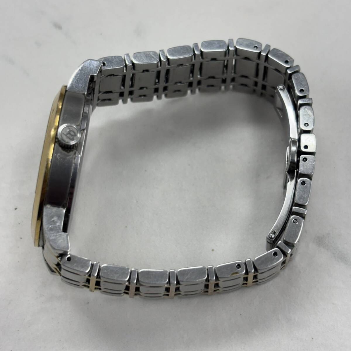 1円スタート【中古】Burberry バーバリー BU1358 メンズコンビカラー デイト メンズ コンビ ラウンド quartz クオーツ_画像6