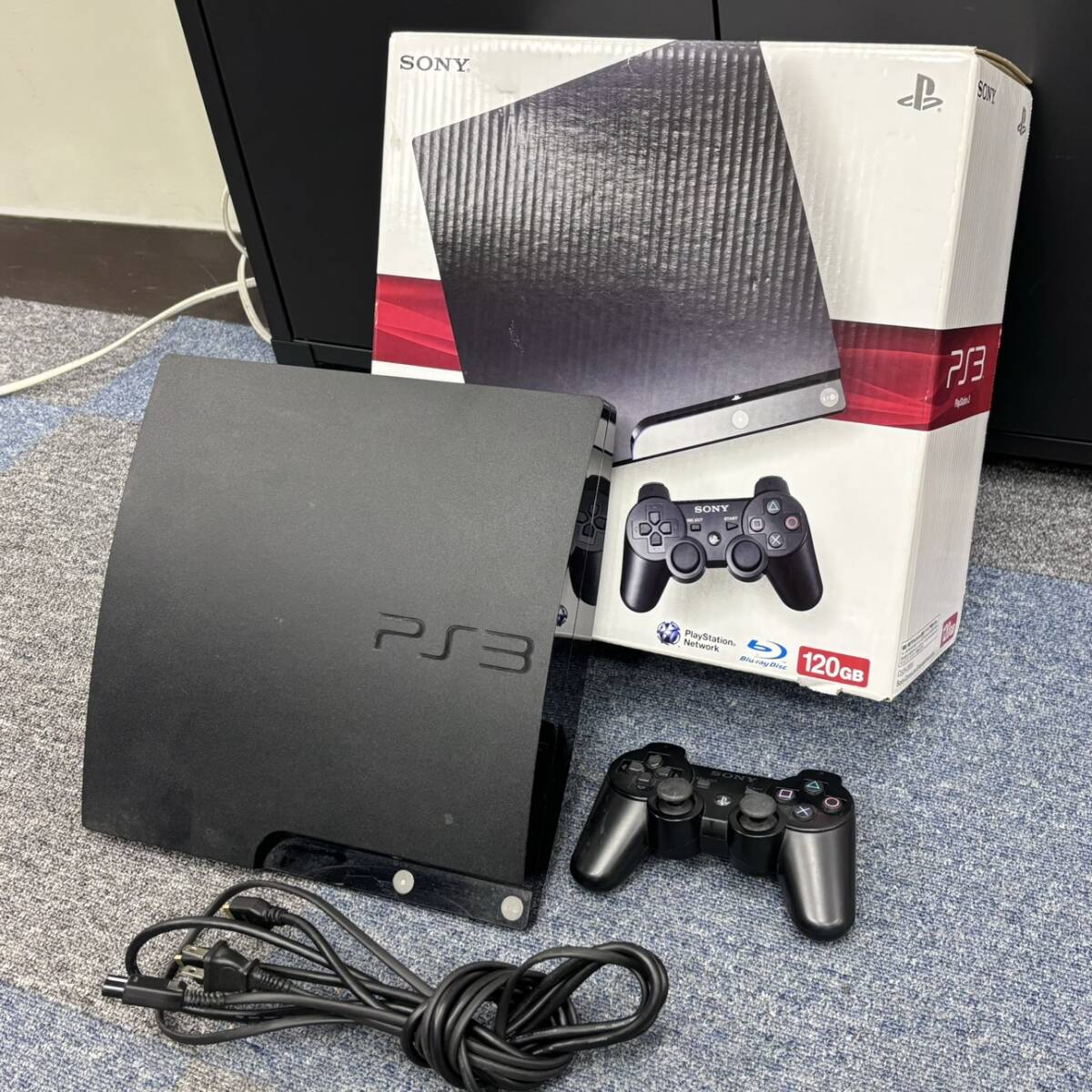 【稼動品】SONY ソニー PlayStation3 PS3 CECH-2000A 家庭用ゲーム機 ソフト13点付き 中古