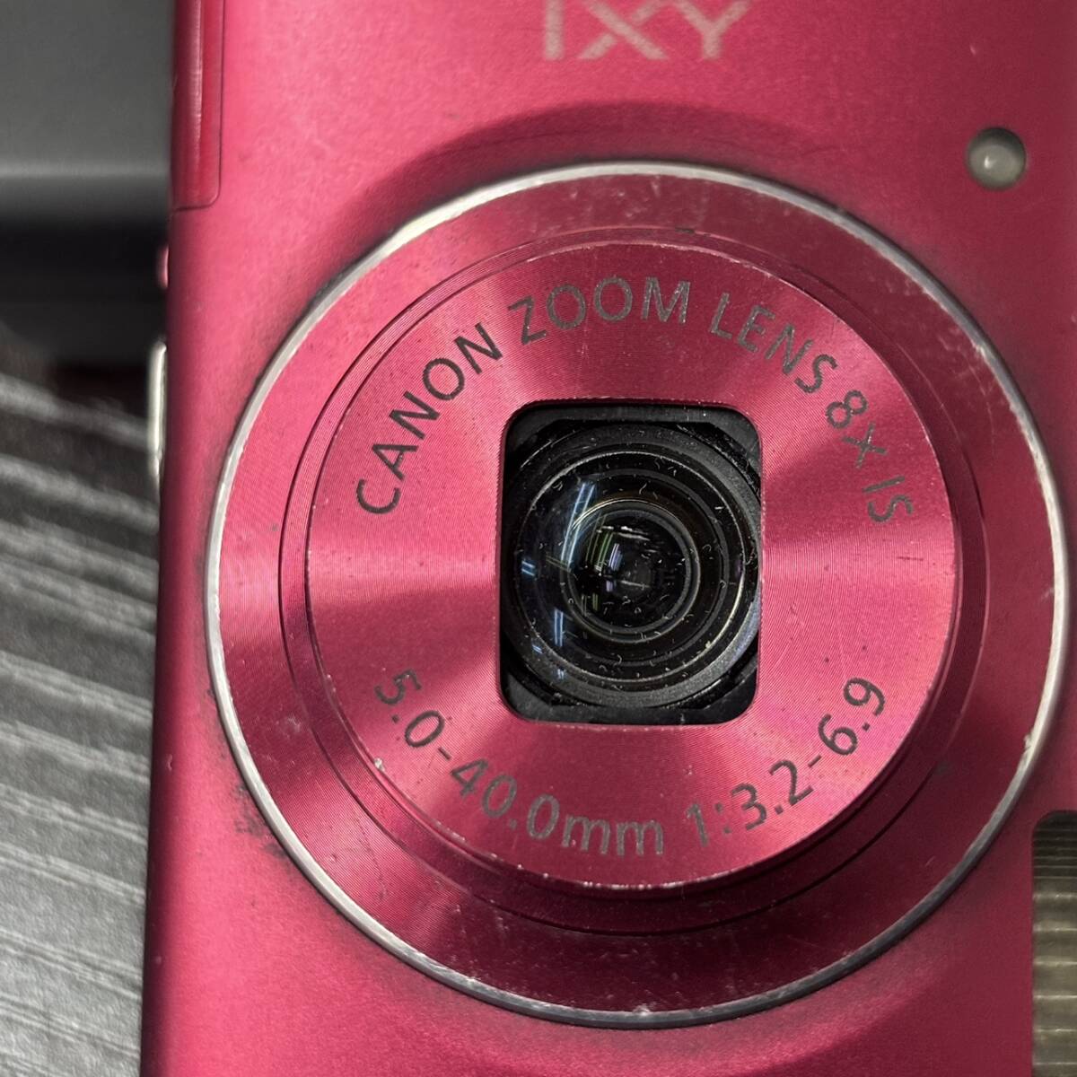 【中古】Canon IXY 110F PC1889 キャノン イクシー コンパクトデジタルカメラ デジカメ レッド_画像3
