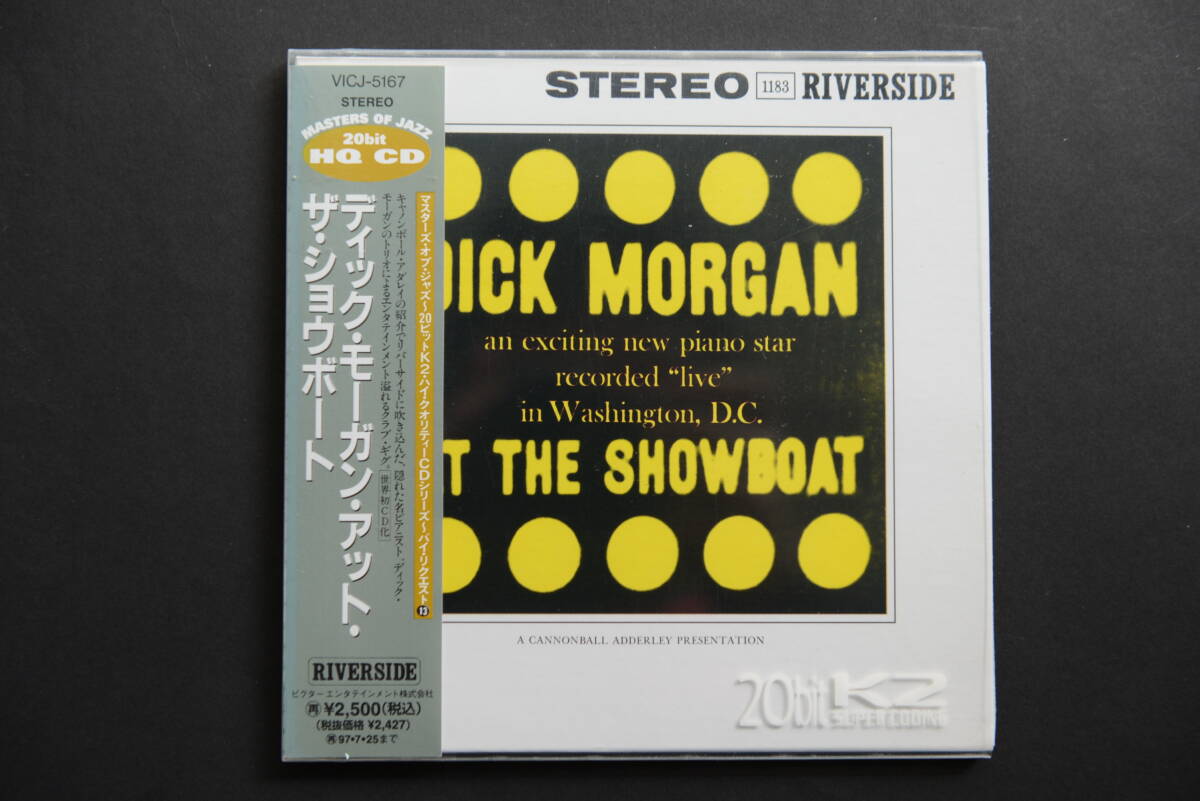 紙ジャケ ディック・モーガン ディック・モーガン・アット・ザ・ショウボート DICK MORGAN DICK MORGAN AT THE SHOWBOAT_画像1