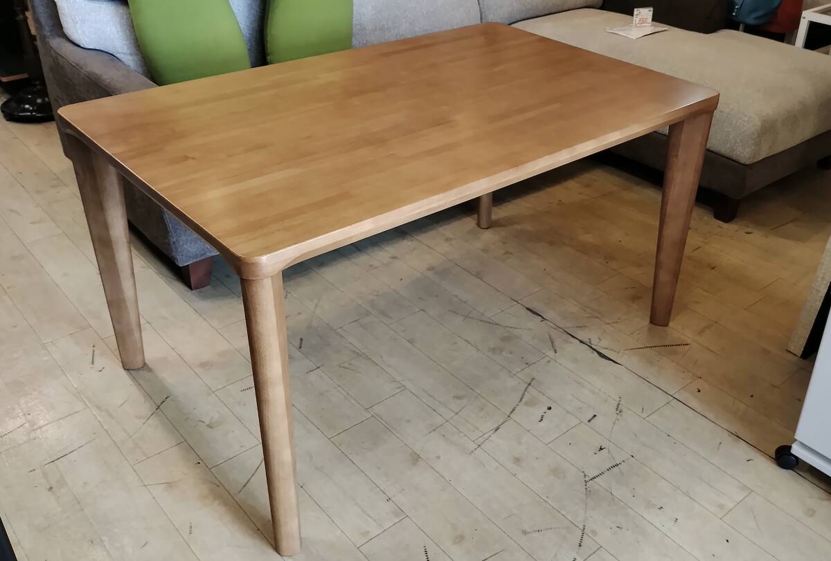 【愛知店舗】■カリモク■direttore/ディレトーレ ダイニングテーブル 約125×80×66㎝ 天然木★近郊自社配送★引取り歓迎★
