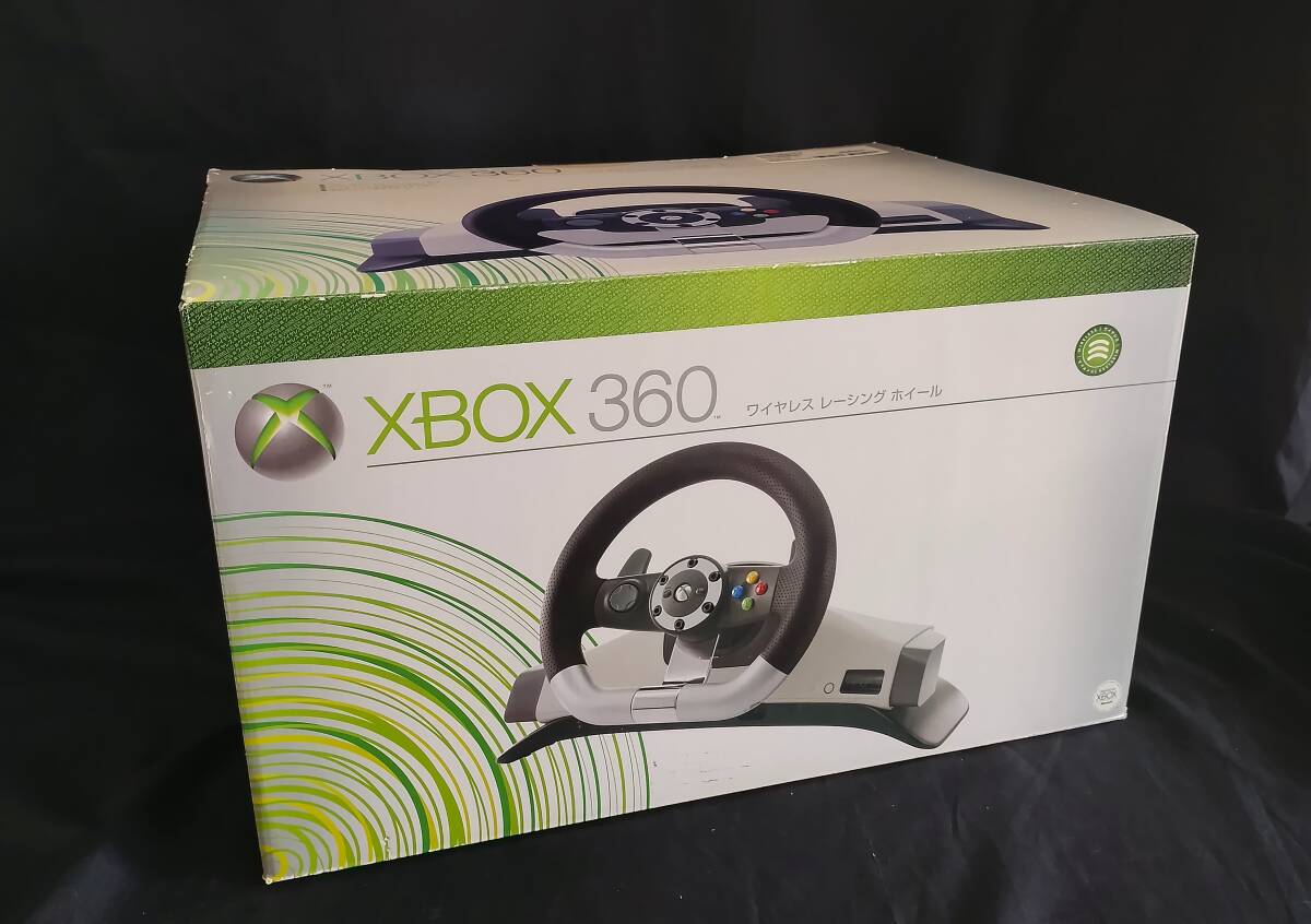  new goods * unopened #XBOX 360# wireless racing wheel racing game steering wheel foot pedal * receipt welcome *