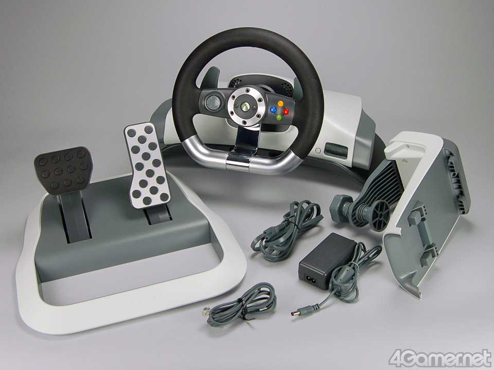  new goods * unopened #XBOX 360# wireless racing wheel racing game steering wheel foot pedal * receipt welcome *