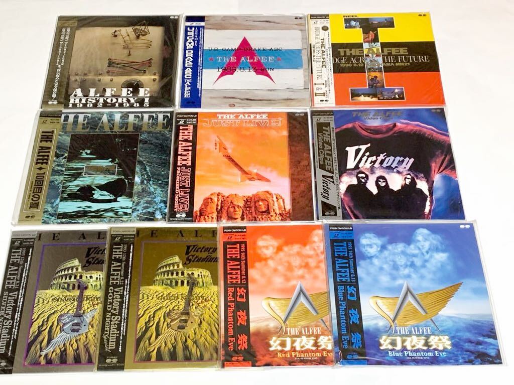 中古レーザーディスク LD☆THE ALFEE アルフィー 10点_画像1