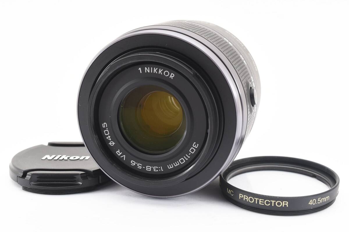 ★美品★ Nikon ニコン 1 NIKKOR 30-110mm F3.8-5.6 VR ブラック #8004_画像1