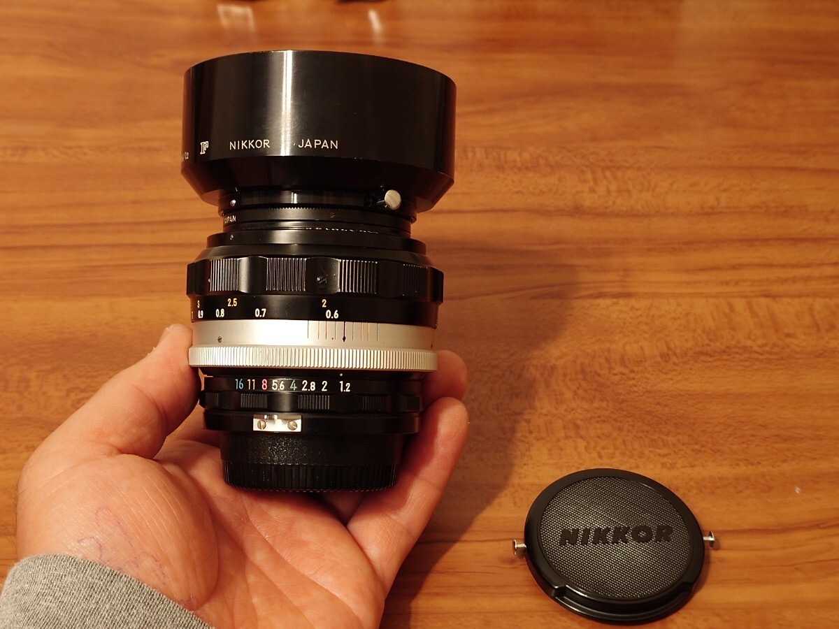Nikon NIKKOR-S Auto 55mm F1 2 Fマーク55/1 2専用深大メタル Nikon NIKKOR-S Auto 55mm F1 2 Fマーク55/1 2専用深大メタル