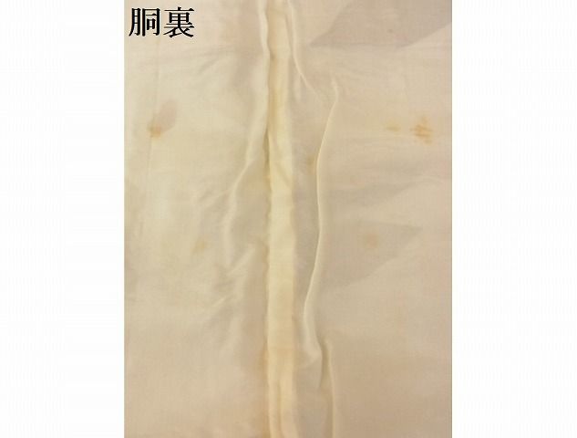 平和屋-こころ店■上質な小紋 舞花文 地紋起こし 着丈153cm 裄丈62.5cm 正絹 逸品 A-ck8380の画像8