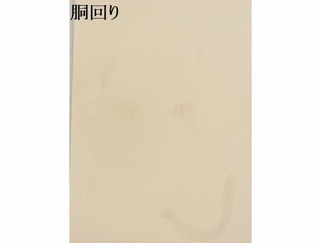 平和屋-こころ店■塩瀬　九寸名古屋帯　花鳥文　正絹　逸品　AAAC3269Bcy_画像6