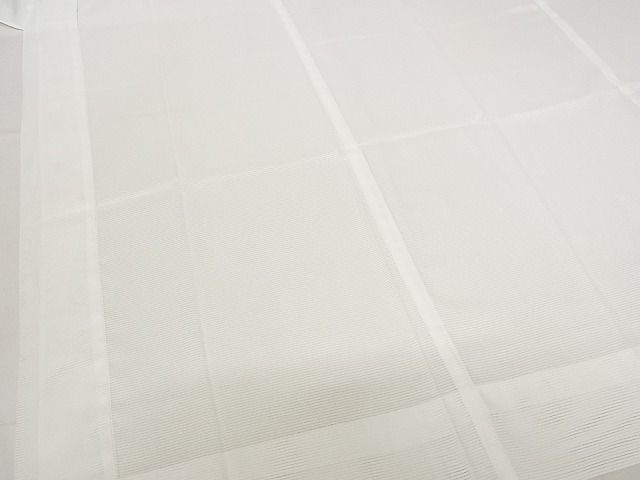 平和屋川間店■夏物　長襦袢　絽　白色　洗える着物　A-ck3228_画像4