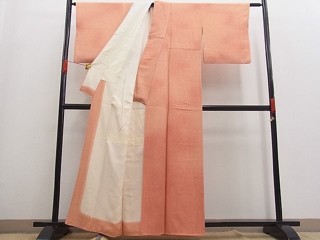 平和屋川間店■訪問着　小花尽くし　暈し染め　逸品　n-fw3863_画像2