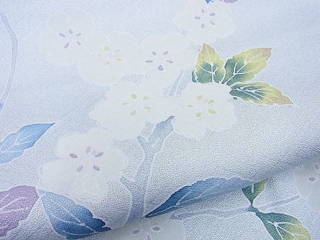 平和屋野田店■訪問着　友禅　枝花文　逸品　n-gh6364_画像5