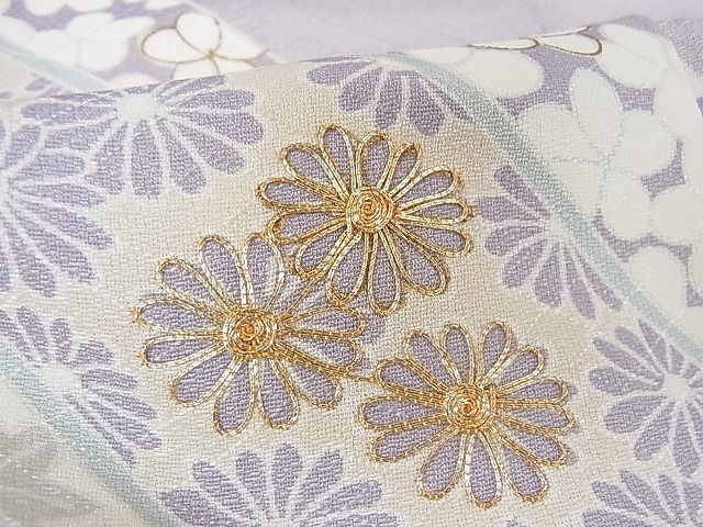 平和屋2■豪華色留袖 駒刺繍 鬘帯吉祥花文 暈し染め 金彩 逸品 DAAB7065psの画像7