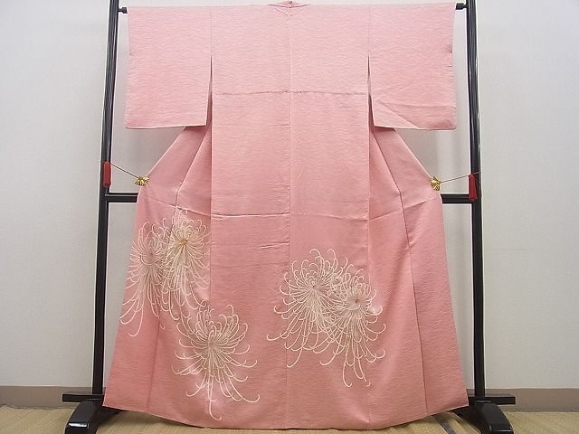 平和屋川間店■豪華色留袖　駒刺繍　乱菊　金彩　逸品　n-sg1297_画像1