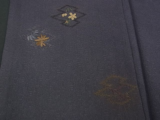 平和屋川間店■豪華色留袖　刺繍　松皮菱花文　金糸　逸品　n-kg3021_画像4