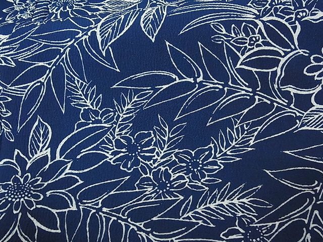  flat peace shop - here . shop #. wave Indigo .. wave .. Tokushima prefecture less shape culture fortune guarantee . person Kagawa table beautiful fine pattern branch flower writing . after crepe-de-chine proof paper attaching silk excellent article AAAC0585Acs