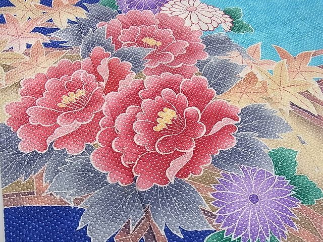  flat peace shop 2# distinguished family wistaria .....* total aperture stop long-sleeved kimono .. scenery flower writing excellent article DAAB7314ps