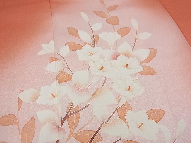 平和屋野田店■訪問着　刺繍　枝花文　暈し染め　やまと誂製　逸品　n-kg6234_画像4