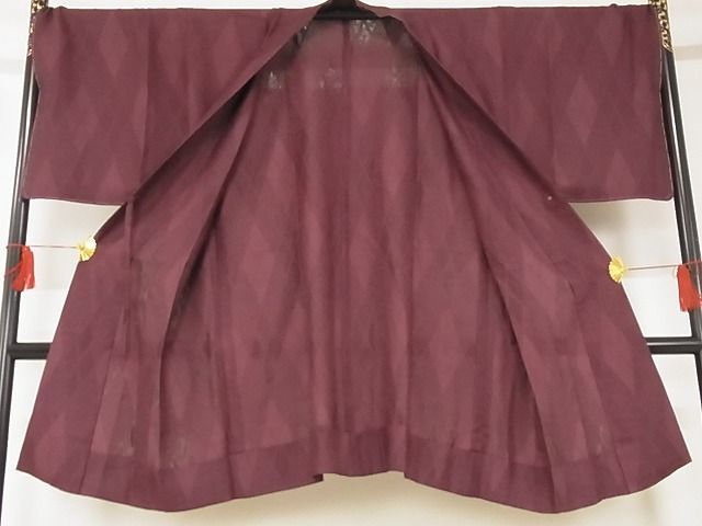  flat peace shop - here . shop # door garment long height s Lee season spring summer autumn rubbish except . undecorated fabric purple . color silk excellent article AAAC8833Ack