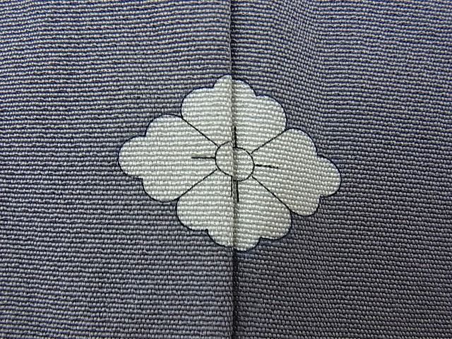 平和屋野田店■訪問着　駒刺繍　流水雪輪花文　暈し染め　金彩　反端付き　逸品　n-fw6152_画像7