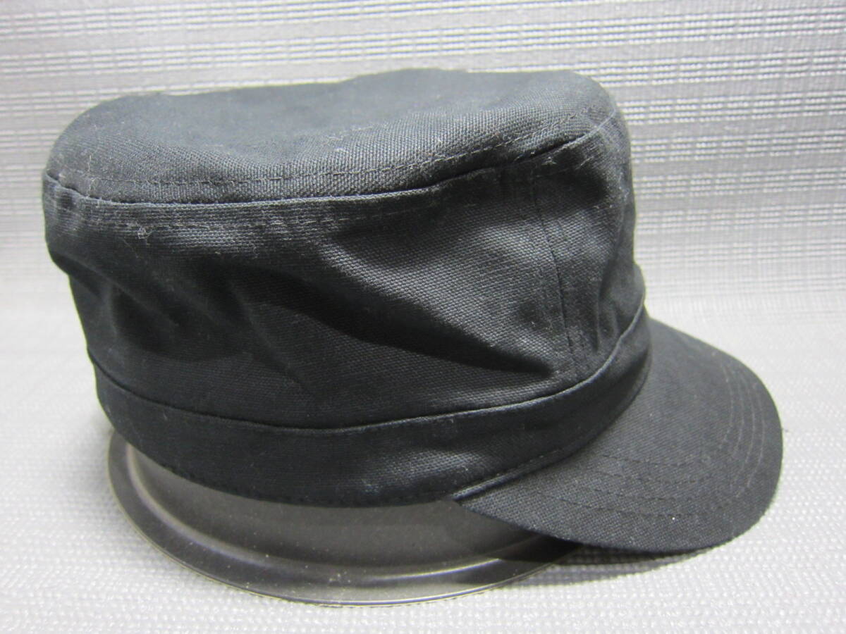 NEW ERA ニューエラ　ワークキャップ　帽子　黒　56.8cm　J2403C_画像4