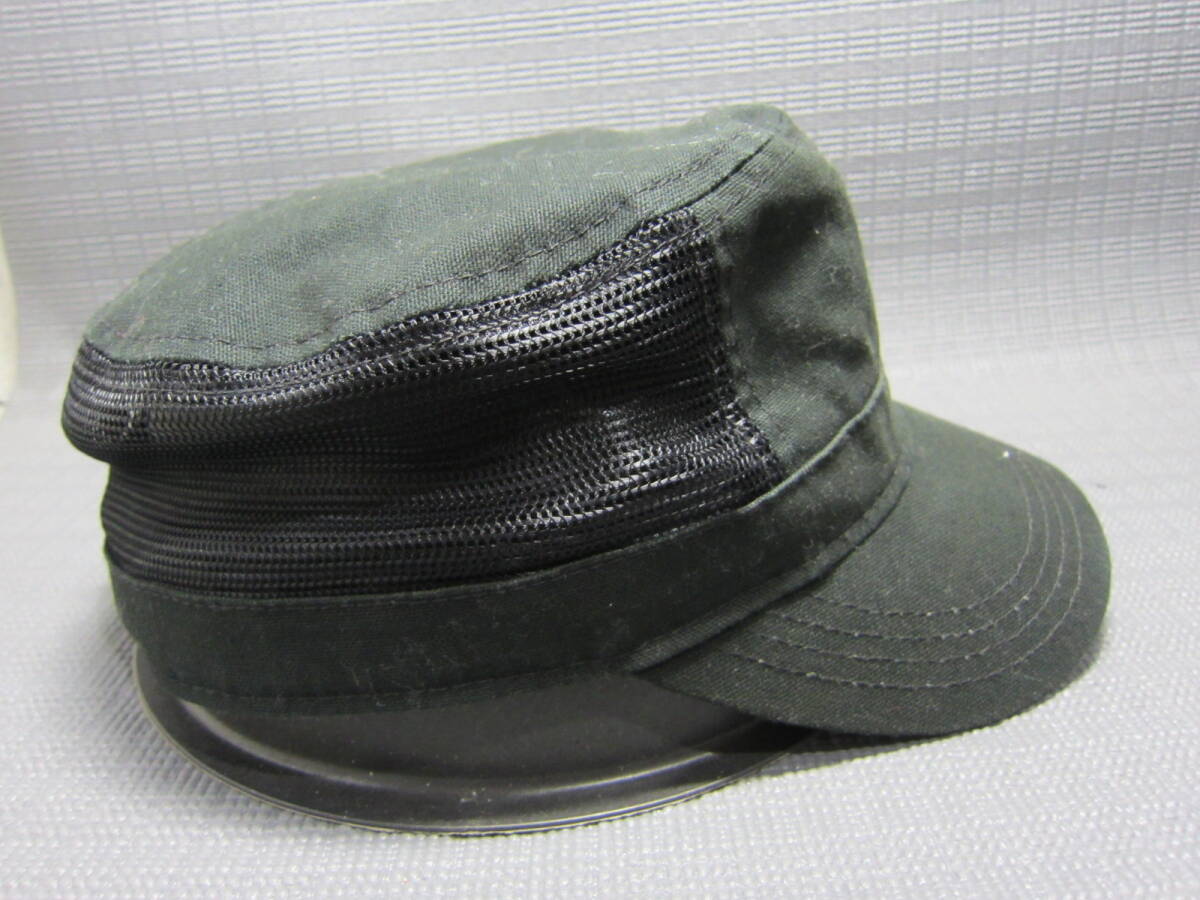 NEW ERA ニューエラ　メッシュ　ワークキャップ　帽子　黒　60.6cm　S2403C_画像3