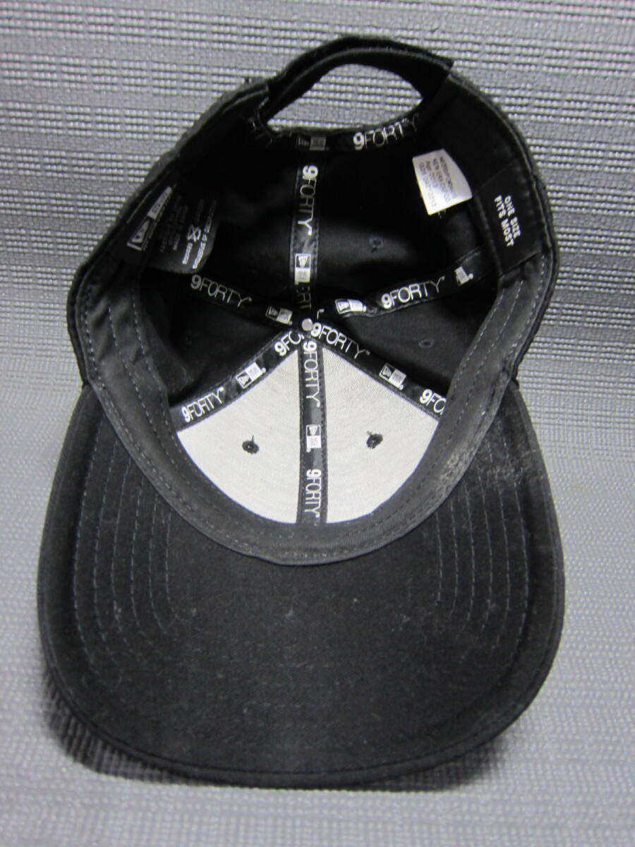 NEW ERA ニューエラ　無地　9 FIFTY　キャップ　帽子　黒　56～58cm　S2403F_画像4