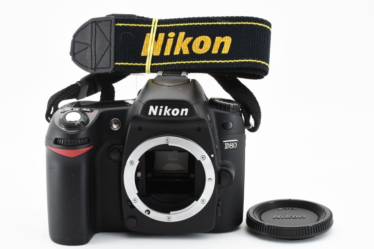 ★実用品　動作確認済★ NIKON ニコン D80 デジタル ボディ ショット数 3,789枚 防湿庫管理 #C542_画像1