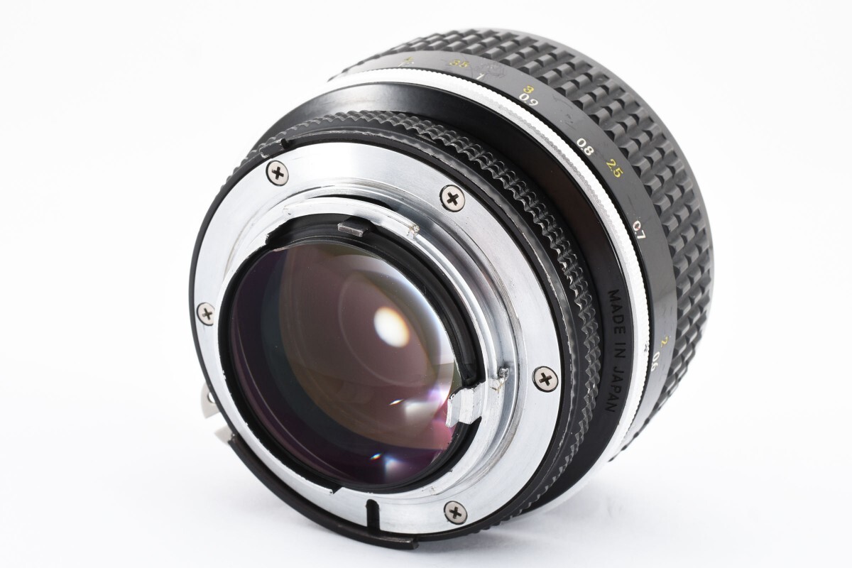 ★希少　動作確認済★ NIKON ニコン AI Noct-NIKKOR 58mm f1.2 MF レンズ　防湿庫管理 #B184_画像7