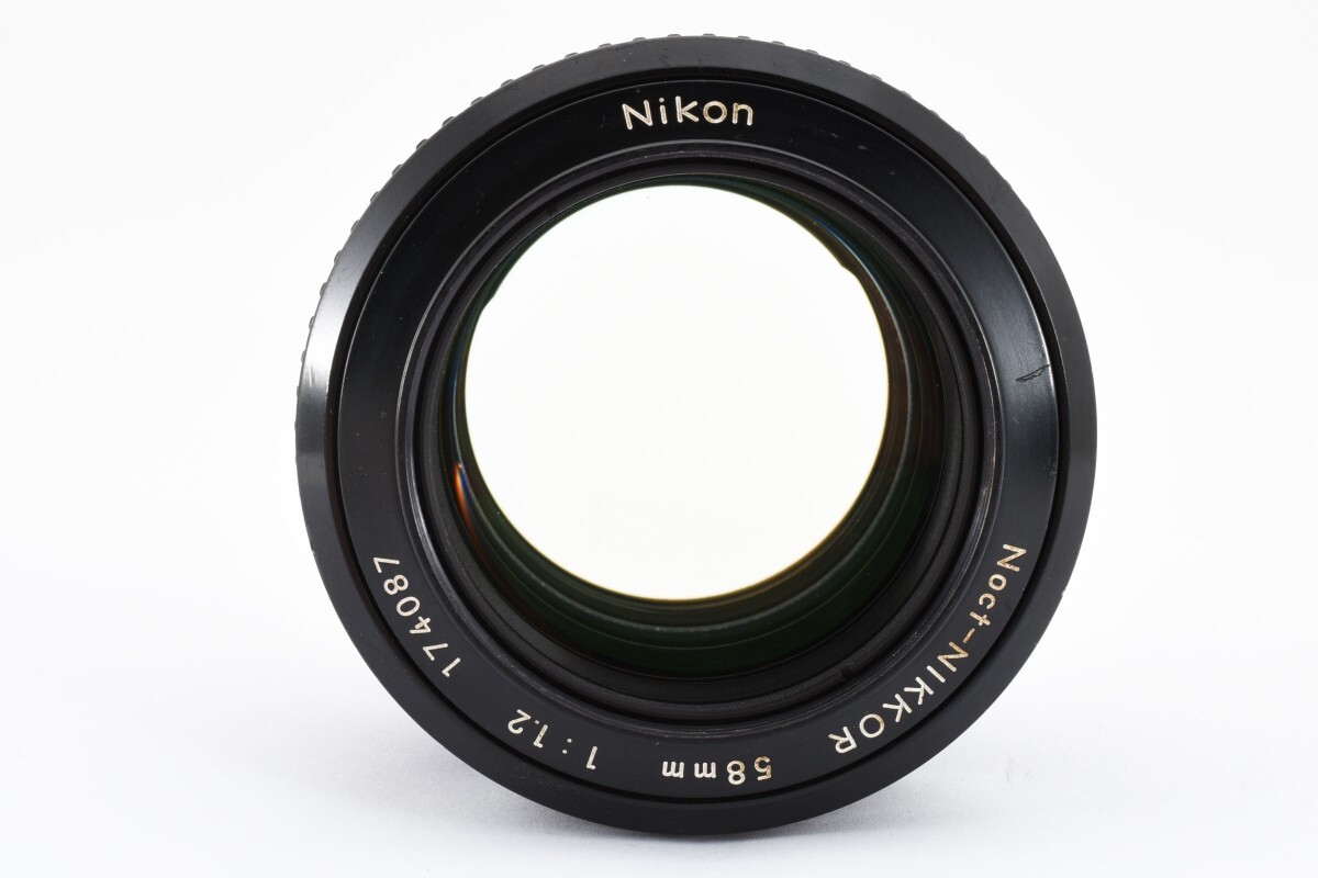 ★希少　動作確認済★ NIKON ニコン AI Noct-NIKKOR 58mm f1.2 MF レンズ　防湿庫管理 #B184_画像3