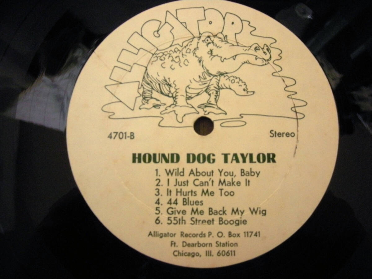 ハウンド・ドッグ・テイラー【US盤 ORIG LP】HOUND DOG TAYLOR and The House Rockers | Alligator Records Alligator 4701_画像9