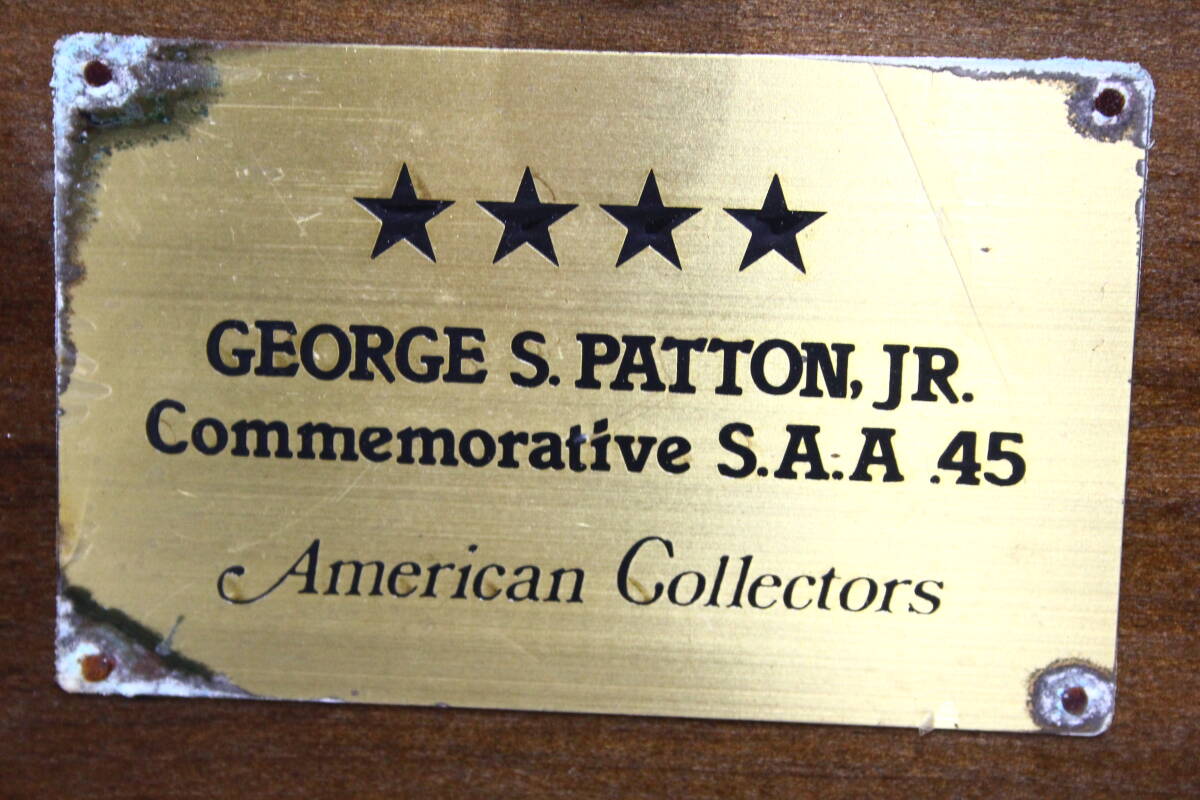 TH03080　マルシン　GEORGE　S.PATTON　JR　S.A.A.45　モデルガン　SMGマークあり　動作未確認　現状品_画像6