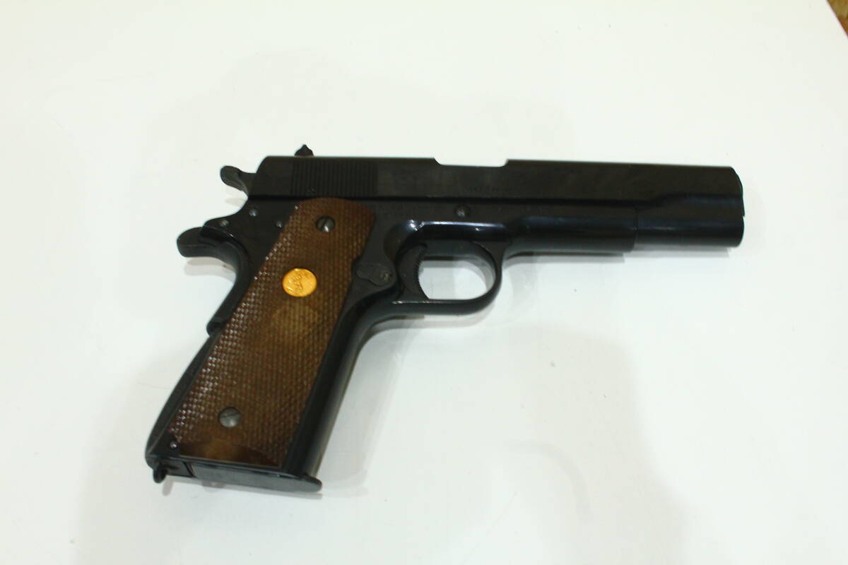 TH03084　MFG.SUZUKI　M1911A1　モデルガン　樹脂製　動作未確認　現状品_画像6