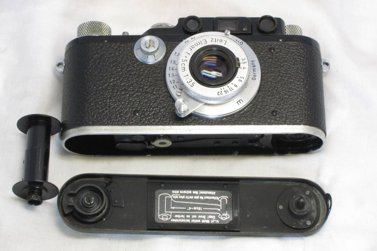 希少な美品 Leica DⅢ セミクローム Elmar 1:3.5 f=5cm Ernst Leitz Wetzlar Germany バルナックライカの画像10