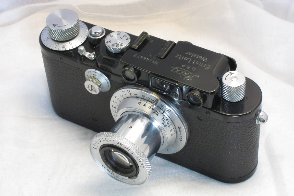 希少な美品 Leica DⅢ セミクローム Elmar 1:3.5 f=5cm Ernst Leitz Wetzlar Germany バルナックライカの画像4