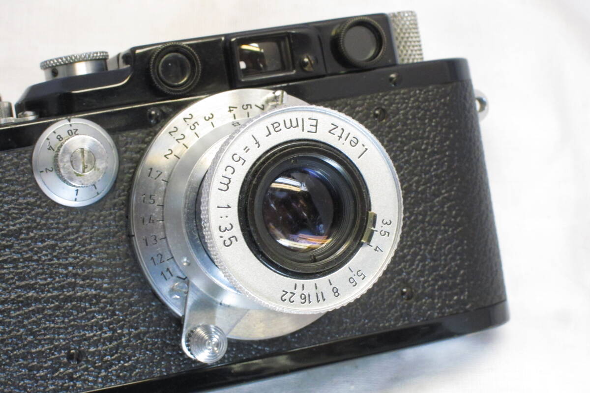 希少な美品 Leica DⅢ セミクローム Elmar 1:3.5 f=5cm Ernst Leitz Wetzlar Germany バルナックライカの画像9