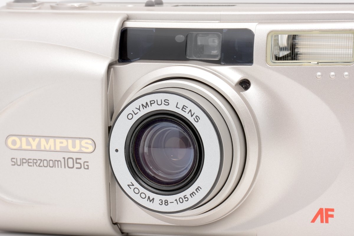 【美品】OLYMPUS オリンパス SUPERZOOM 105G コンパクトフィルムカメラ #4259の画像7