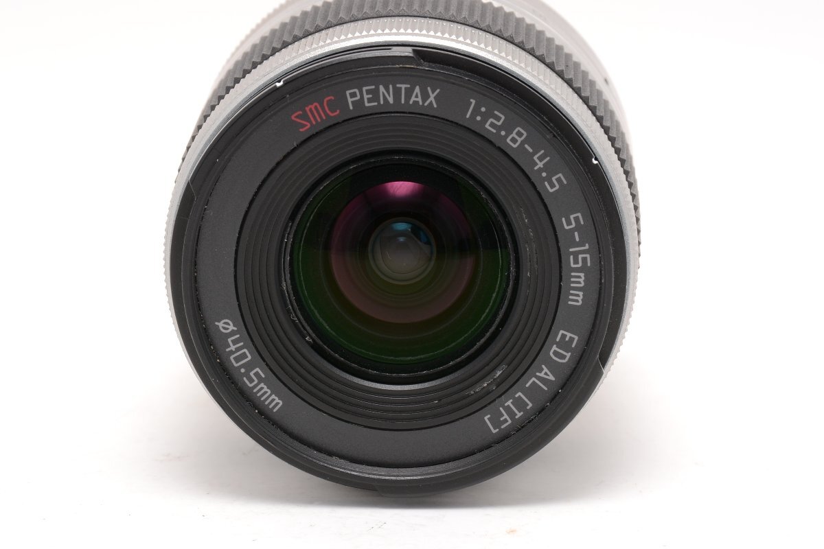 【ジャンク品/外観美品】PENTAX ペンタックス Q10 ズームレンズキット 標準ズーム 02 STANDARD ZOOM シルバー LENSKIT SILVER 12163 #4274_画像8