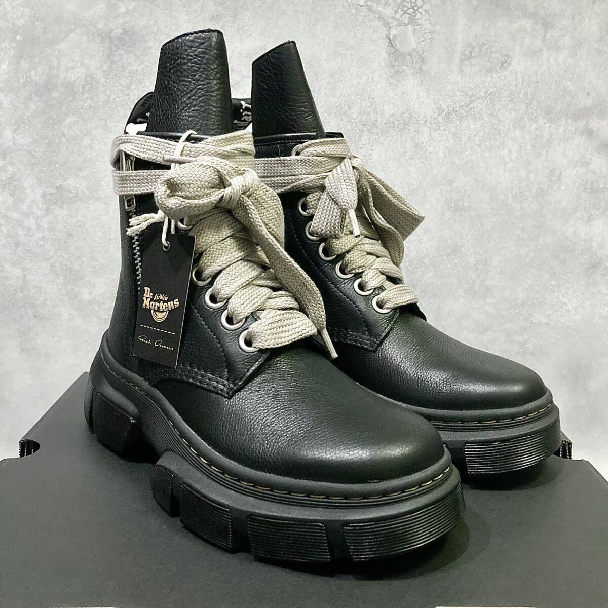 27cm 新品正規品 Rick Owens × Dr Martens 1460 DMXL Jumbo Lace 27cm 新品正規品 Rick Owens × Dr Martens 1460 DMXL Jumbo Lace