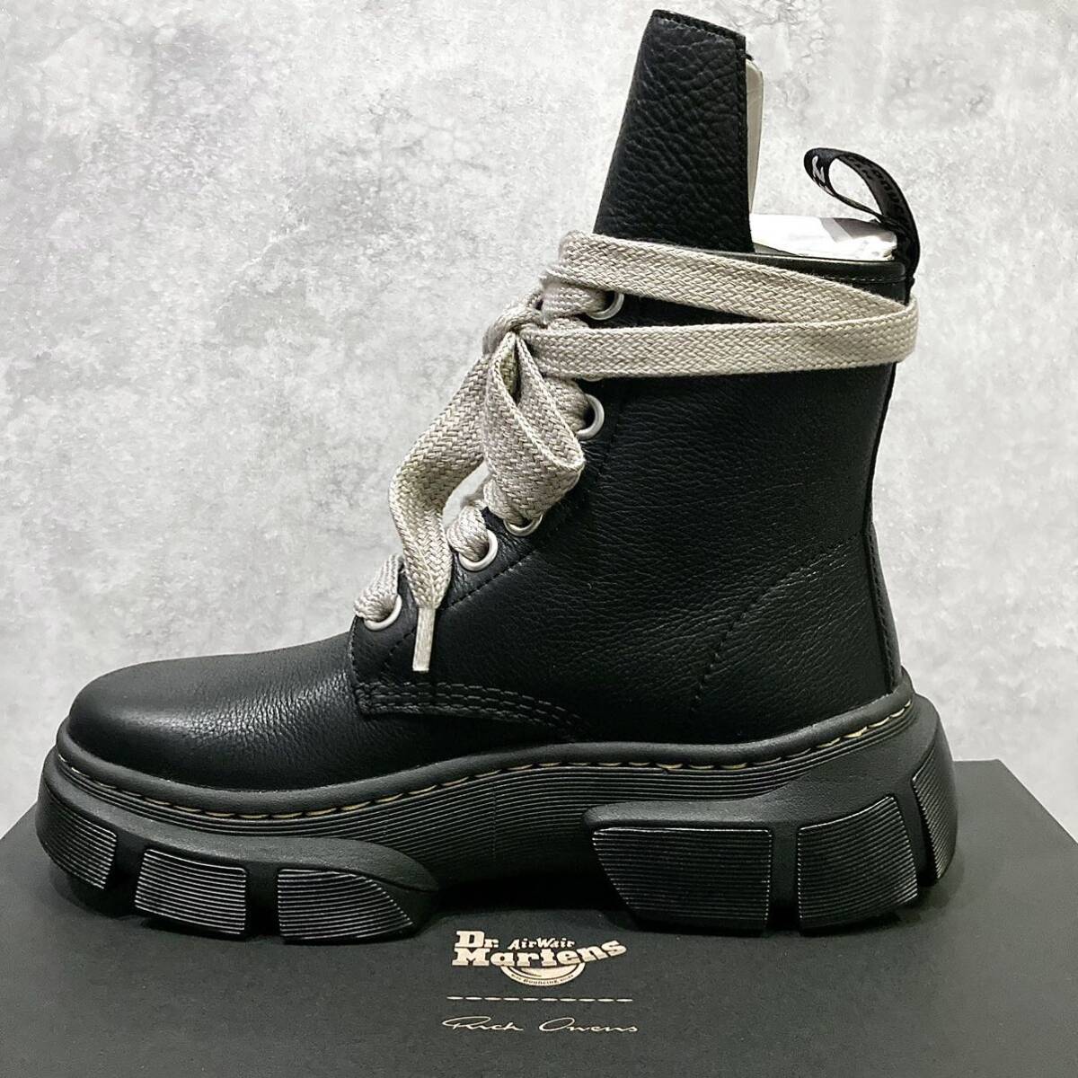 27cm 新品正規品 Rick Owens × Dr. Martens 1460 DMXL Jumbo Lace Boot リックオウエンス × ドクターマーチン 1460 ジャンボレースブーツの画像4