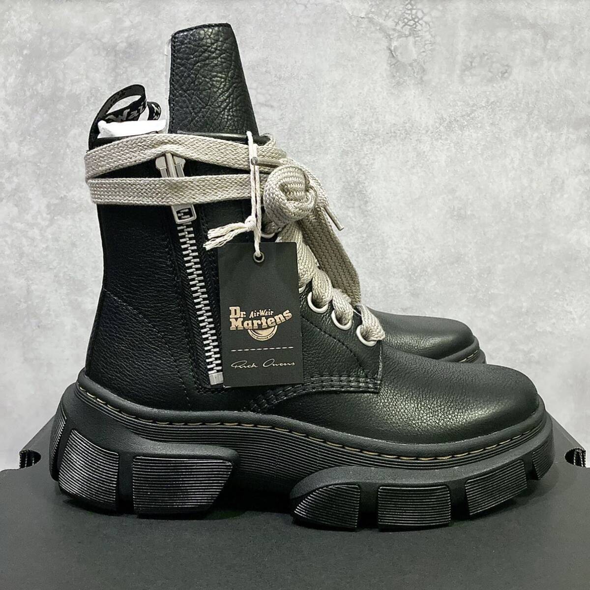 27cm 新品正規品 Rick Owens × Dr. Martens 1460 DMXL Jumbo Lace Boot リックオウエンス × ドクターマーチン 1460 ジャンボレースブーツの画像3