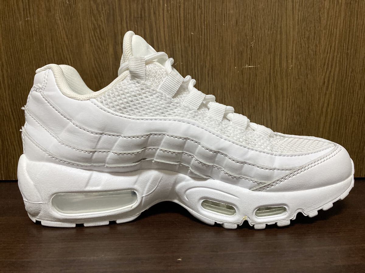 22年製 NIKE W WMNS AIR MAX 95 Next Nature ナイキ ウィメンズ エアマックス ネクスト ネイチャー【DH8015-100】ホワイト 白 23.0センチ_画像5