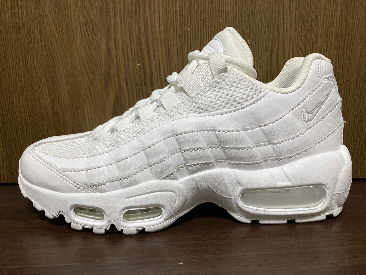 22年製 NIKE W WMNS AIR MAX 95 Next Nature ナイキ ウィメンズ エアマックス ネクスト ネイチャー【DH8015-100】ホワイト 白 23.0センチ_画像4