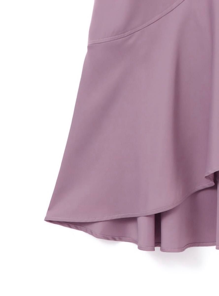新品GRLグレイルフリルアシンメトリースカート[gc92]ロングスカートラベンダーパープル紫色ガーリー量産型韓国オフィスカジュアル
