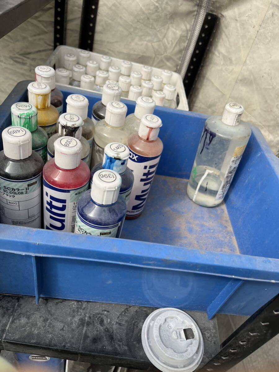 日本ペイント アドミラ ほぼ全色、パールセット アジテーター 攪拌機 シナジースケール 塗料 塗装 板金の画像4
