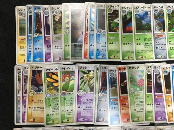 ポケモンカード まとめ売り キラのみ 100枚セット ADV PCG DP Pokemon card Japanese Holo 大量 ファウンスのジラーチ ルギア ミュウ 等_画像3